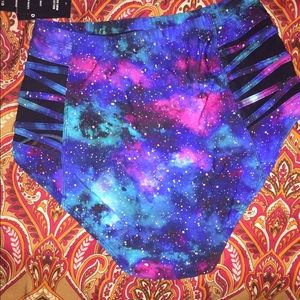 Brand new galaxy swimsuit bottom